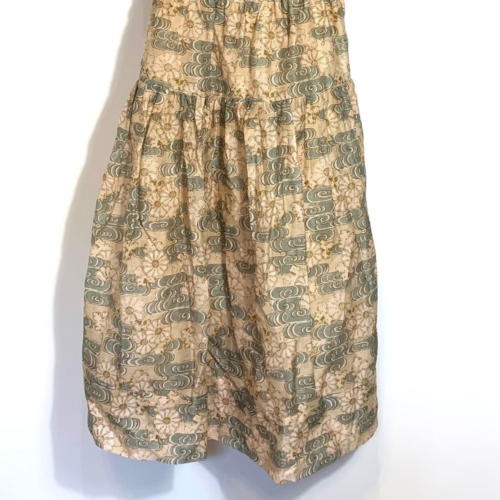 ULLA JOHNSON NWT Minerva Midi Organza Dress Color Willow Size 2 - Picture 7 of 12